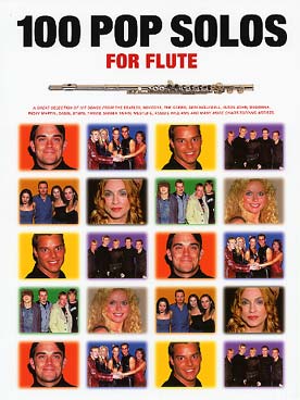 Illustration 100 pop solos for flute