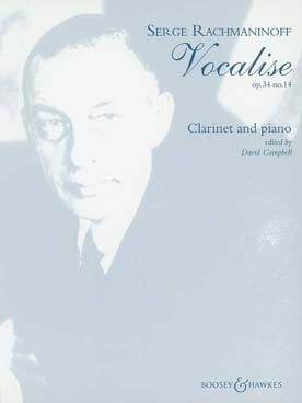 Illustration de Vocalise op. 34 n°14 (arr. Campbell)