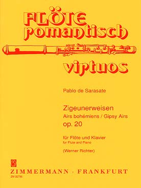 Illustration de Airs bohémiens (Zigeunerweisen) op. 20