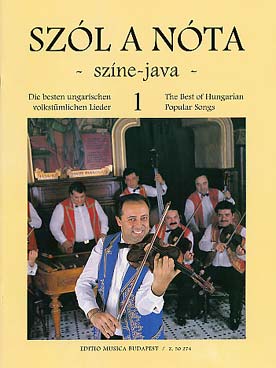 Illustration de The best of Hungarian popular songs - Vol. 1