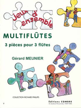 Illustration de Multiflûtes, 3 pièces pour 3 flûtes