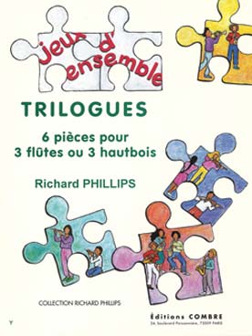 Illustration de Trilogues pour 3 flûtes ou 3 hautbois