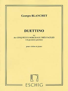 Illustration de 5 Petits morceaux très faciles - N° 1 : Duettino