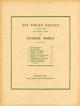 Illustration de Pièces faciles à la 1re position - N° 5 : Eili-Eili, mélodie hébraïque