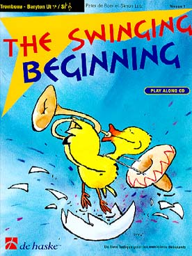 Illustration de The Swinging beginning : 18 petits morceaux ludiques avec CD play-along