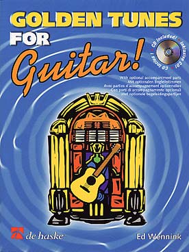 Illustration golden tunes for guitar, avec cd