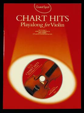 Illustration guest spot chart hits violin + cd