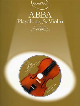 Illustration guest spot abba violin + cd