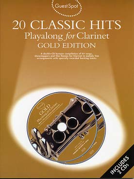 Illustration de GUEST SPOT : arrangements de thèmes célèbres - Gold edition (avec CD double)