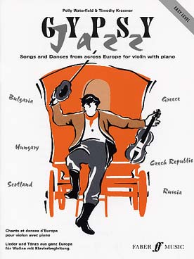 Illustration de GYPSY JAZZ : chants et danses d'Europe - Niveau facile
