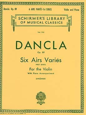Illustration de 6 Airs variés op. 89