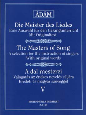 Illustration de MASTER OF SONG - Vol. 5 : voix moyenne