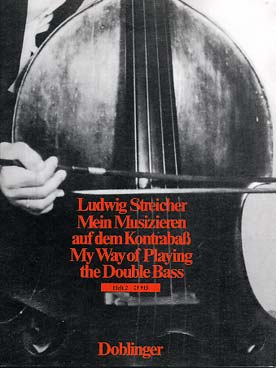 Illustration streicher my way playing double bass v 2