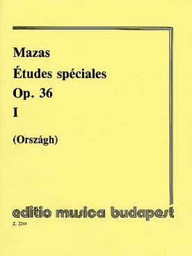 Illustration de Études spéciales op. 36 N° 1 - éd. E.M.B.