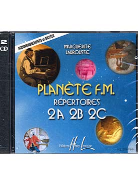 Illustration de Planète F. M. - CD d'accompagnement piano et dictées pour les 3 volumes 2
