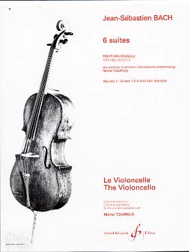 Illustration de 6 Suites BWV 1007-1012 - éd. Billaudot Vol. 1 : N° 1, 2 et 3