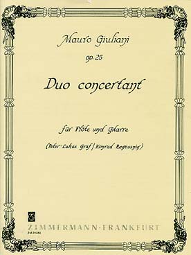 Illustration giuliani duo concertant op. 25