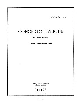 Illustration de Concerto lyrique