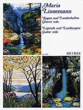 Illustration de Sagen und Landschaffen (légendes et paysages), 13 miniatures