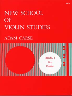 Illustration carse new school of violin studies vol 1
