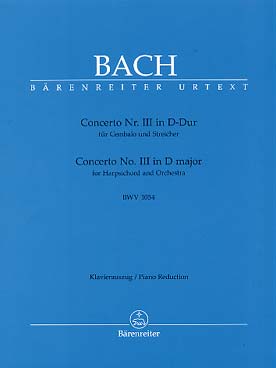 Illustration de Concerto BWV 1054 en ré M