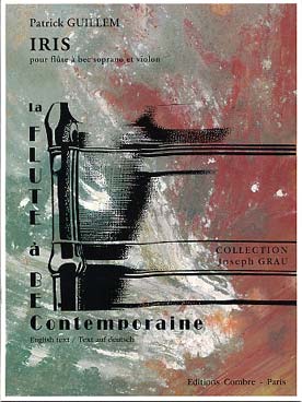 Illustration de Iris pour flûte à bec soprano et violon