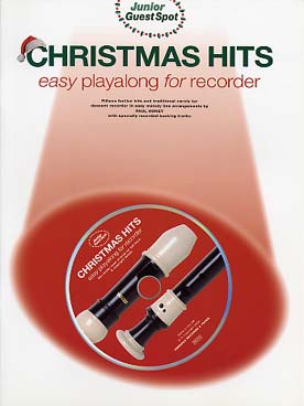 Illustration de JUNIOR GUEST SPOT CHRISTMAS HITS : 15 Noëls célèbres avec CD play-along