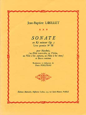 Illustration de Sonate op. 5/1 en mi m