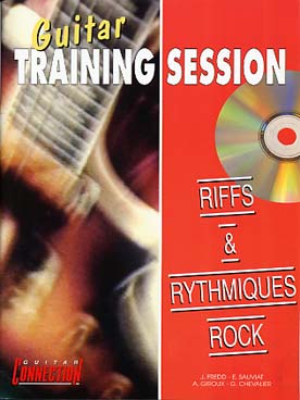 Illustration guitar training session + cd rock