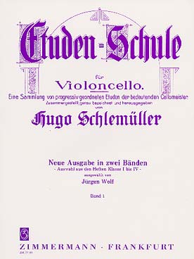 Illustration de Etüden-Schule für Violoncello - Vol. 1