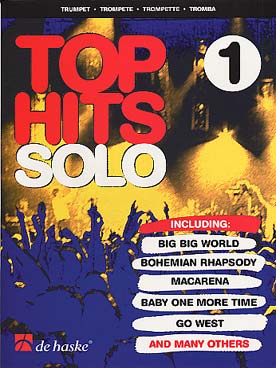 Illustration de TOP HITS SOLO TROMPETTE - Vol. 1