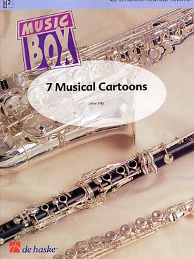 Illustration de 7 Musical cartoons