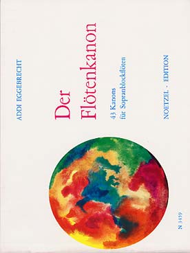 Illustration de FLOTENKANON pour 4 flûtes à bec soprano