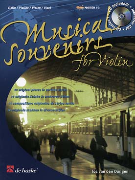 Illustration de Musical souvenirs : 10 pièces originales avec CD play-along