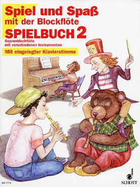 Illustration spiel und spass mit der blockflote v 2