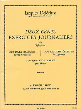 Illustration de 200 Exercices Journaliers pour xylophone - Vol. 2