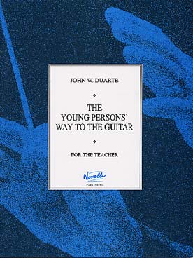 Illustration de Young person's way to the guitar for the teacher