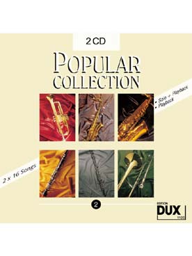 Illustration de POPULAR COLLECTION - Vol. 2 : double CD play-along