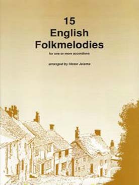 Illustration de 15 English Folkmelodies pour 1 ou 2 accordéons