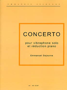 Illustration de Concerto pour vibraphone