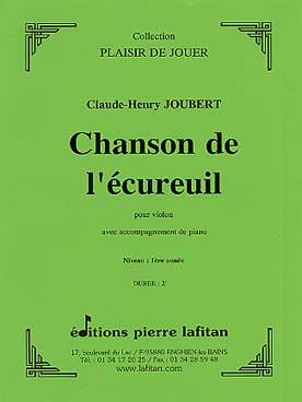 Illustration joubert chanson de l'ecureuil