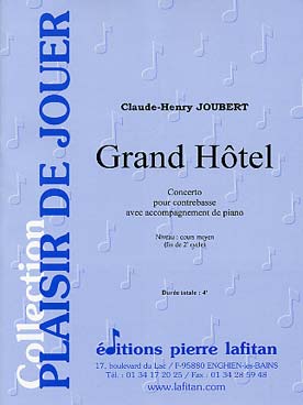 Illustration joubert grand hotel, concerto