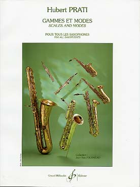 Illustration de Gammes et modes pour tous les saxophones