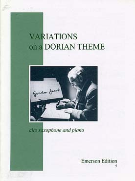 Illustration de Variations on a dorian theme