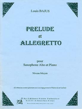 Illustration de Prélude et allegretto