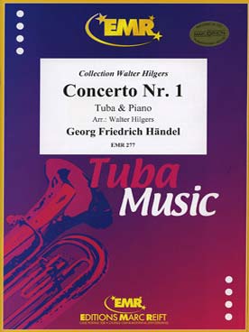 Illustration de Concerto N° 1 en sol m, tr. Hilgers pour tuba et piano