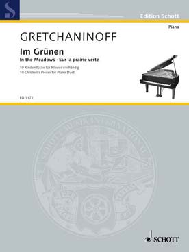Illustration gretchaninoff im grunen op. 99