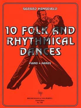 Illustration hengeveld folk and rhythmical dances