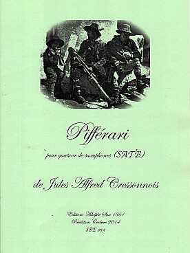 Illustration de Pifférari pour quatuor de saxophones