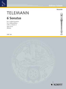 Illustration telemann sonates op. 2 (6) vol. 3